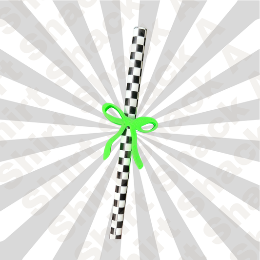 Lime Green Bow