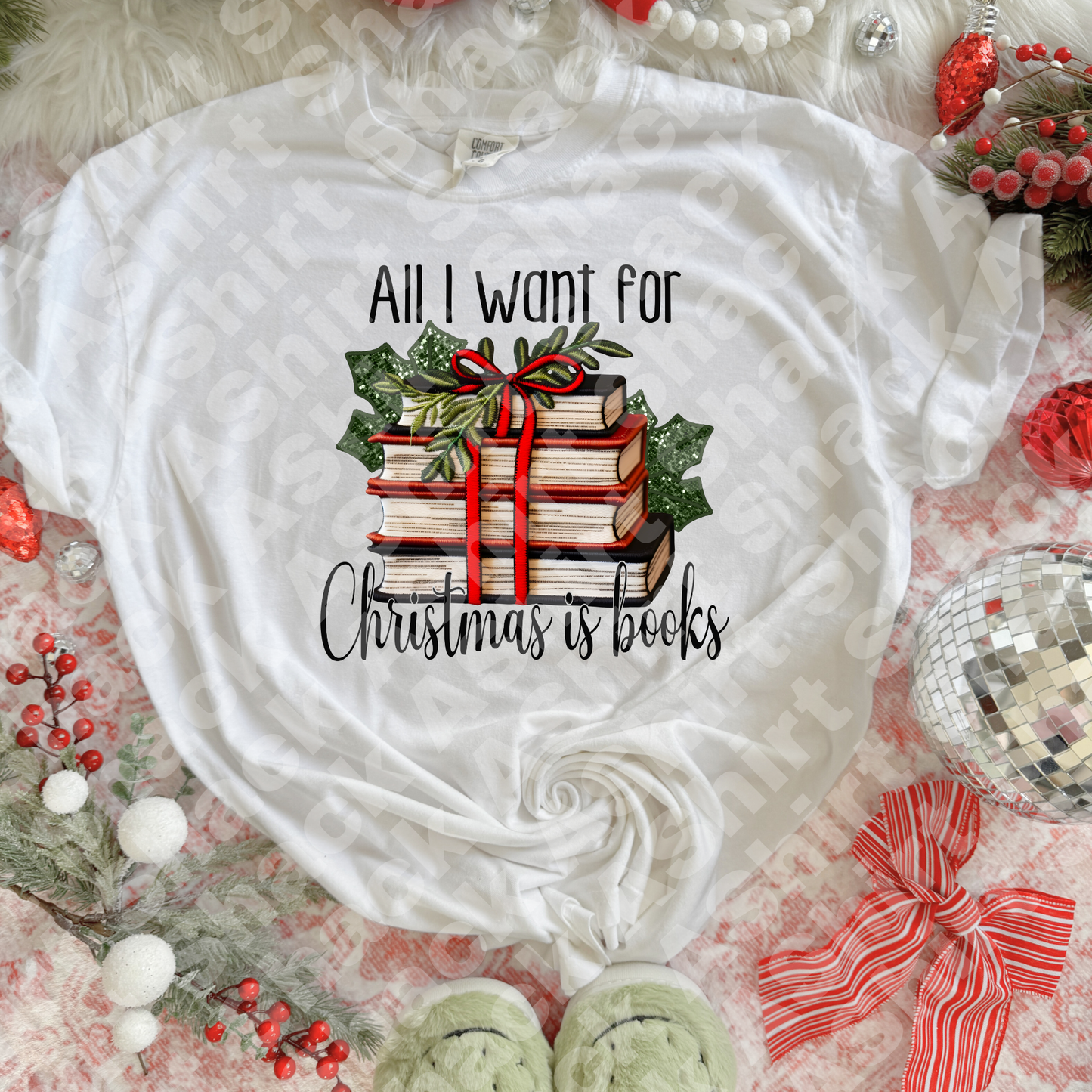 18C all I want for Christmas is books