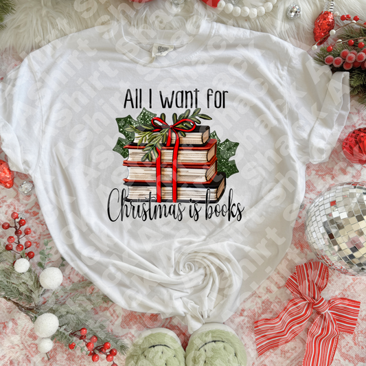 18C all I want for Christmas is books