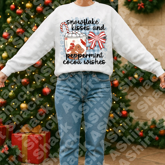 17D snowflake kisses and peppermint, cocoa wishes